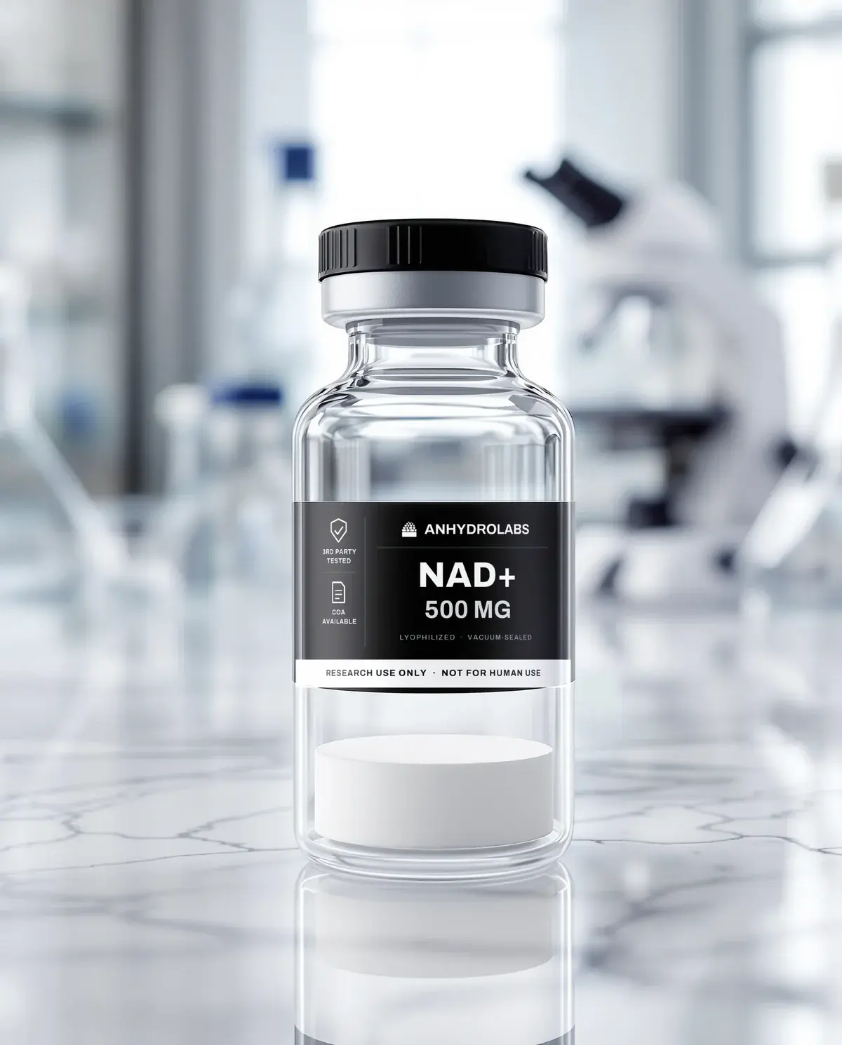 NAD+ 500 mg vial